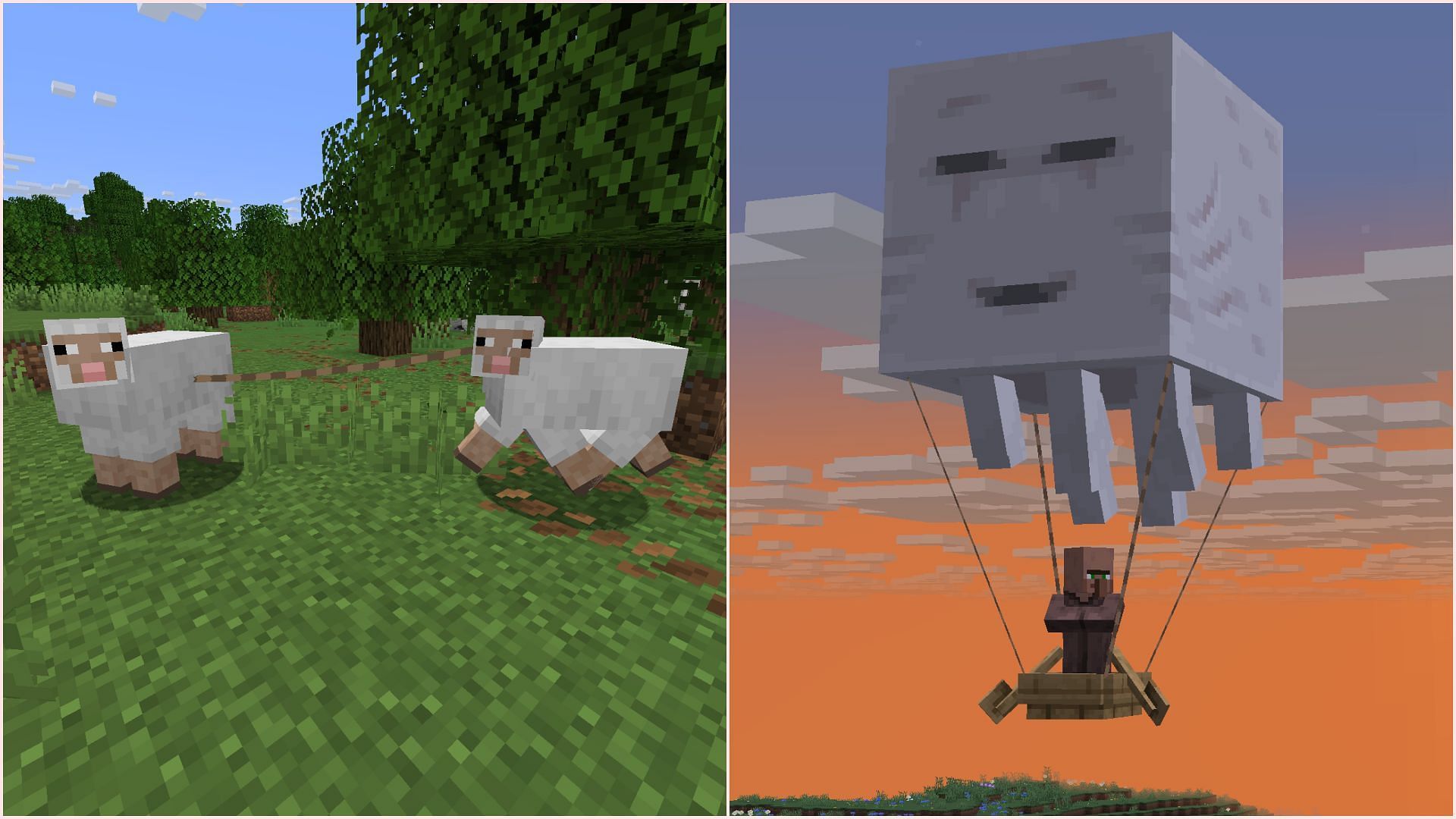 Lead changes (Image via Sportskeeda Gaming || Mojang Studios)